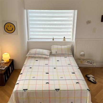 91家纺网 家纺一手货源 找家纺 （总）洋铭区 2023新款全棉单品床单