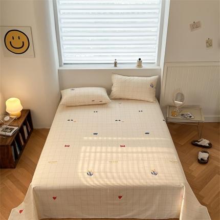 91家纺网 家纺一手货源 找家纺 （总）洋铭区 2023新款全棉单品床单