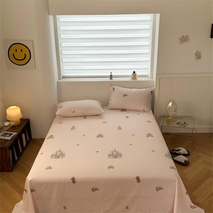 91家纺网 家纺一手货源 找家纺 （总）洋铭区 2023新款全棉单品床单