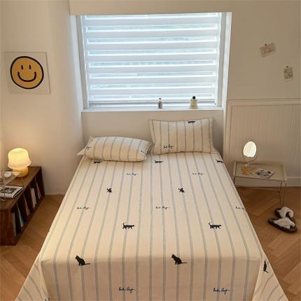 91家纺网 家纺一手货源 找家纺 （总）洋铭区 2023新款全棉单品床单