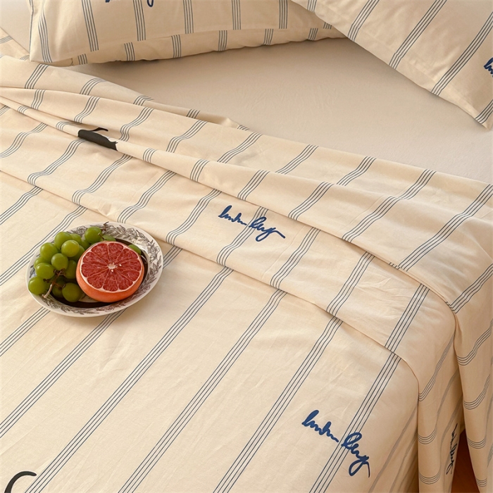 91家纺网 家纺一手货源 找家纺 洋铭区 2023新款全棉单品床单猫猫侠