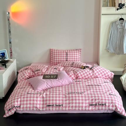 91家纺网 家纺一手货源 找家纺 （总）桃喜 2024新款40支13372全棉印花四件套