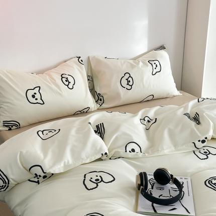 91家纺网 家纺一手货源 找家纺 （总）桃喜 2024新款40支13372全棉印花四件套