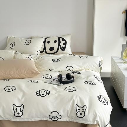 91家纺网 家纺一手货源 找家纺 （总）桃喜 2024新款40支13372全棉印花四件套