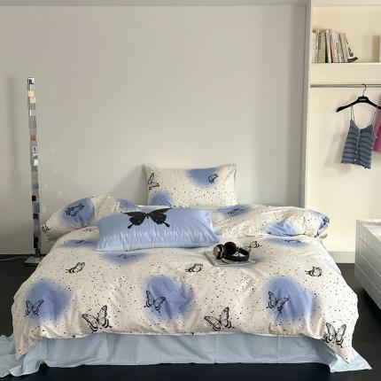 91家纺网 家纺一手货源 找家纺 （总）桃喜 2024新款40支13372全棉印花四件套