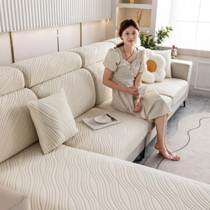 91家纺网 家纺一手货源 找家纺 （总）沐沐 2026新款流年提花沙发笠