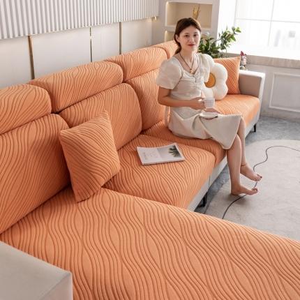 91家纺网 家纺一手货源 找家纺 （总）沐沐 2026新款流年提花沙发笠