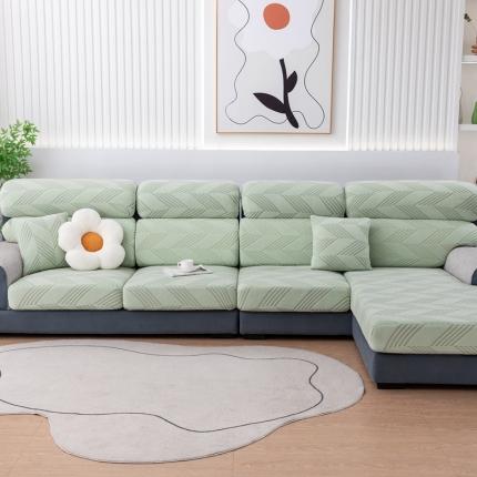 91家纺网 家纺一手货源 找家纺 （总）沐沐 2026新款菱梵提花沙发笠