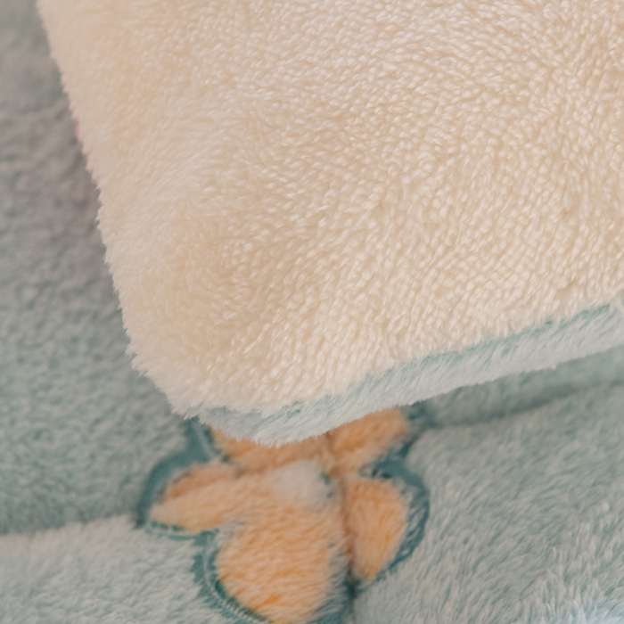 91家纺网 家纺一手货源 找家纺 永耀家纺 2024新款加厚雪花绒被子被芯 小白兔