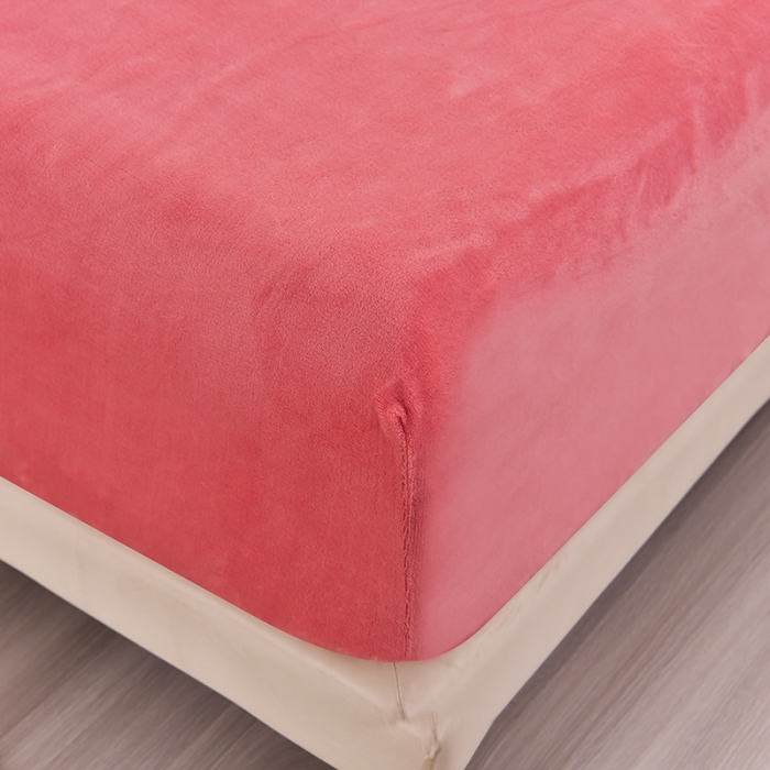 91家纺网 家纺一手货源 找家纺 新款A类8.5到9斤印花牛奶绒金貂绒床裙款保暖绒四件套 花间兔-床笠款