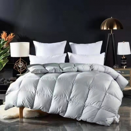 91家纺网 家纺一手货源 找家纺 静音可水洗白鸭绒春秋被子羽绒四季被芯单人儿童双人全棉加厚保暖冬季通用被