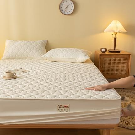 91家纺网 家纺一手货源 找家纺 (总) 笠裙 2024新款床笠A类原棉床罩夹棉抗菌床床罩床垫保护套