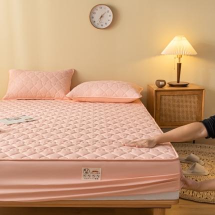 91家纺网 家纺一手货源 找家纺 (总) 笠裙 2024新款床笠A类原棉床罩夹棉抗菌床床罩床垫保护套