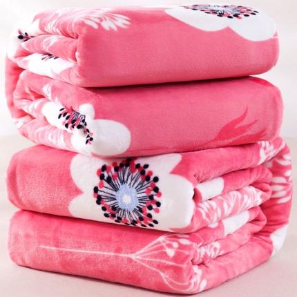 91家纺网 家纺一手货源 找家纺 （总）佳梦达 2024新款亲肤法莱绒160克印花毛毯