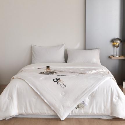 91家纺网 家纺一手货源 找家纺 （总）头等舱 2023新款全棉A类无染提花80大豆抗菌秋冬被