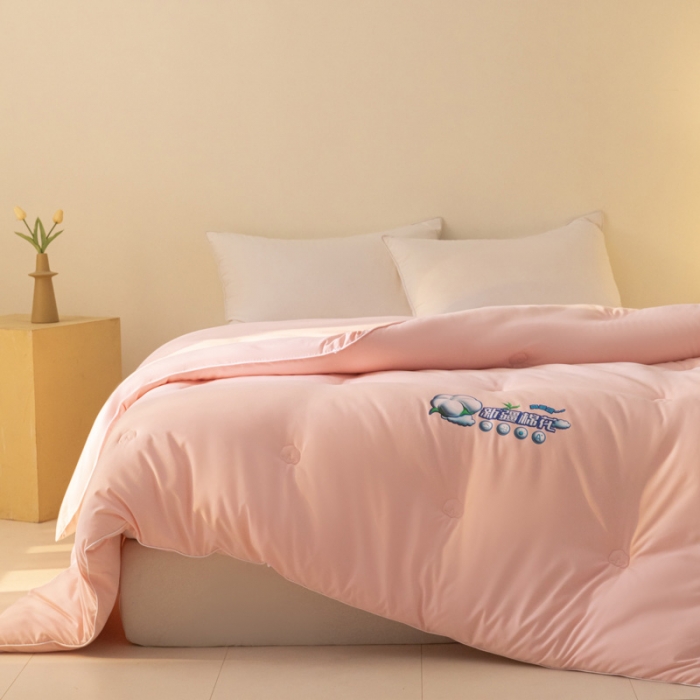 91家纺网 家纺一手货源 找家纺 （总）莱福仕 2023新款A类水洗棉新疆棉花被被子被芯-向云端