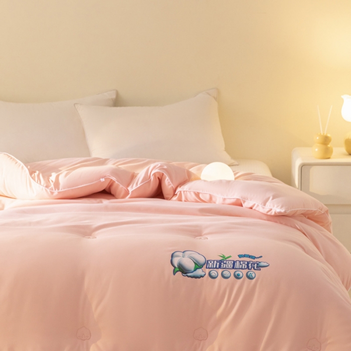 91家纺网 家纺一手货源 找家纺 （总）莱福仕 2023新款A类水洗棉新疆棉花被被子被芯-向云端