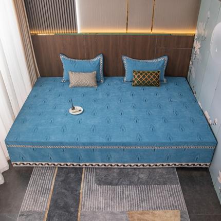 91家纺网 家纺一手货源 找家纺 手艺人 2025新款雪尼尔复合炕盖榻榻米炕垫 XK366-391 XK367