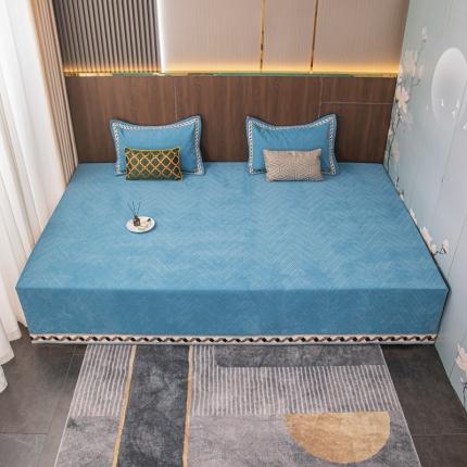 91家纺网 家纺一手货源 找家纺 手艺人 2025新款雪尼尔复合炕盖榻榻米炕垫 XK366-391 XK380