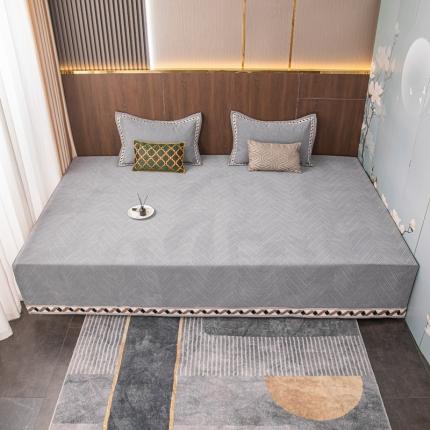 91家纺网 家纺一手货源 找家纺 总 手艺人 2025新款雪尼尔复合炕盖榻榻米炕垫 XK366-391