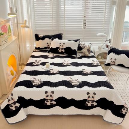 91家纺网 家纺一手货源 找家纺 （总）羽爱 2024新款棉加绒床盖套件