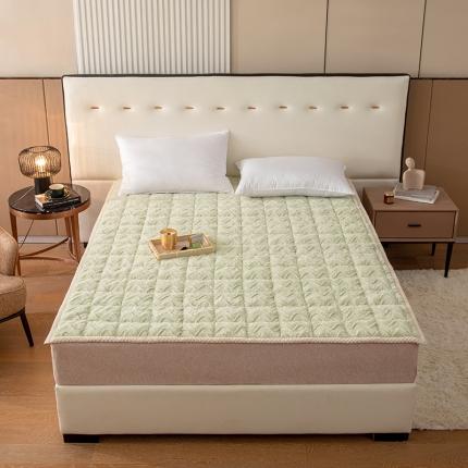 91家纺网 家纺一手货源 找家纺 总凌云家纺2025新款A类兔兔绒学生宿舍床褥家用床盖床垫可机洗-大床图