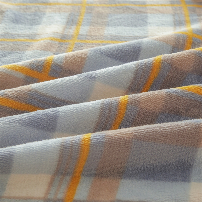 91家纺网 家纺一手货源 找家纺 （总）古吉梦 2023新款A类双面无印风牛奶绒毛毯