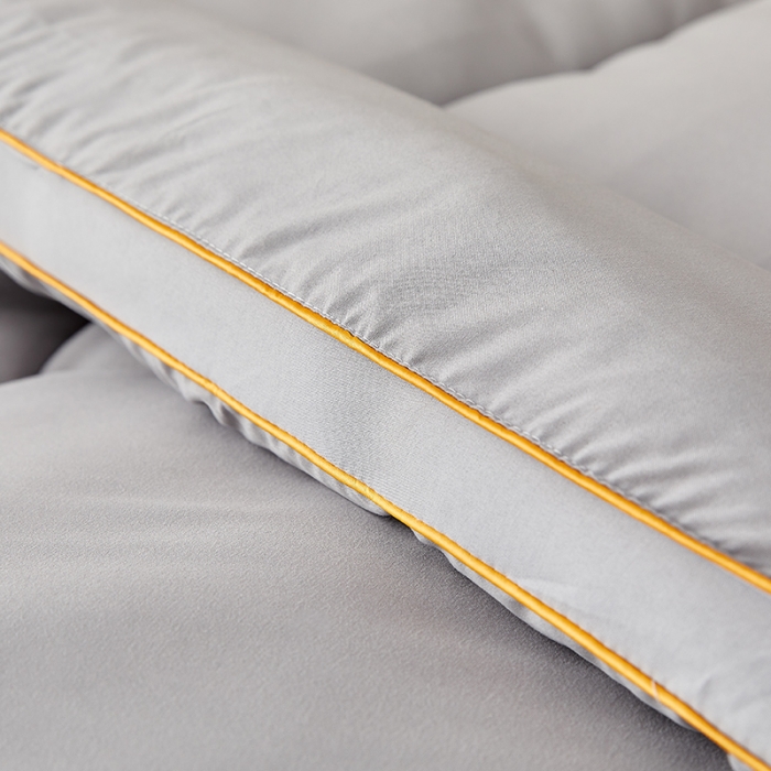 91家纺网 家纺一手货源 找家纺 瑶瑶家居床垫2023直播爆款加厚大豆纤维立体5公分床垫学生酒店床垫 灰色