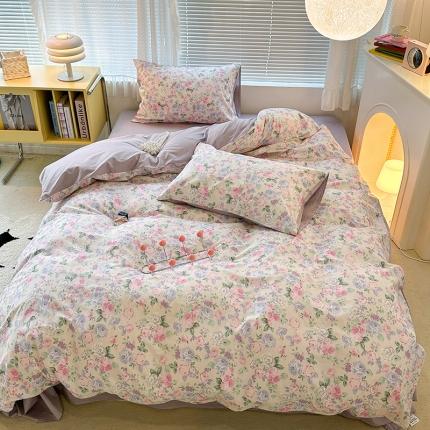 91家纺网 家纺一手货源 找家纺 （总）昔可 2023新款全棉可爱动物卡通印花四件套