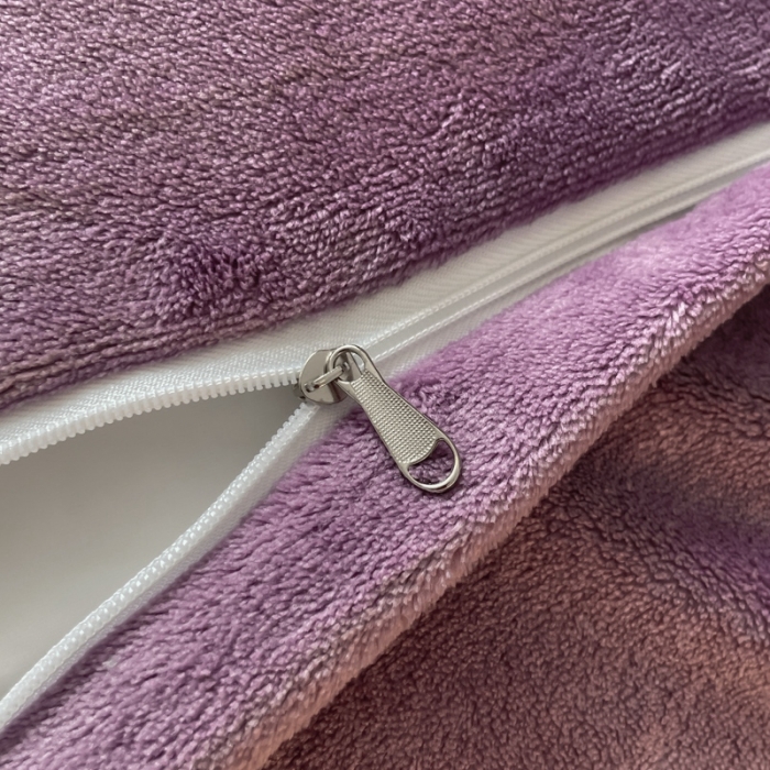 91家纺网 家纺一手货源 找家纺 米瑞娜 2024新款轻奢风埋绳款高克重牛奶绒四件套 美娜德-薇紫