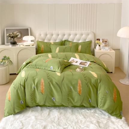 91家纺网 家纺一手货源 找家纺 （总）凯磊家纺 新款加厚磨毛印花系列四件套