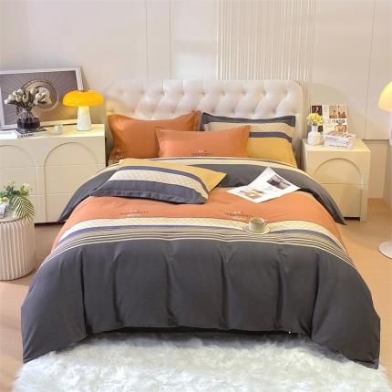 91家纺网 家纺一手货源 找家纺 （总）凯磊家纺 新款加厚磨毛印花系列四件套