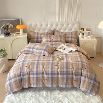 91家纺网 家纺一手货源 找家纺 （总）凯磊家纺 新款加厚磨毛印花系列四件套