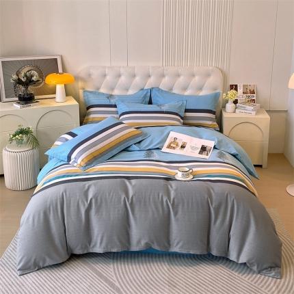 91家纺网 家纺一手货源 找家纺 （总）凯磊家纺 新款加厚磨毛印花系列四件套