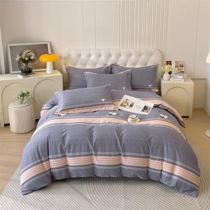 91家纺网 家纺一手货源 找家纺 （总）凯磊家纺 新款加厚磨毛印花系列四件套