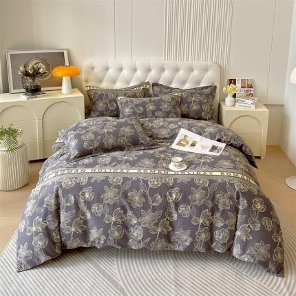 91家纺网 家纺一手货源 找家纺 （总）凯磊家纺 新款加厚磨毛印花系列四件套