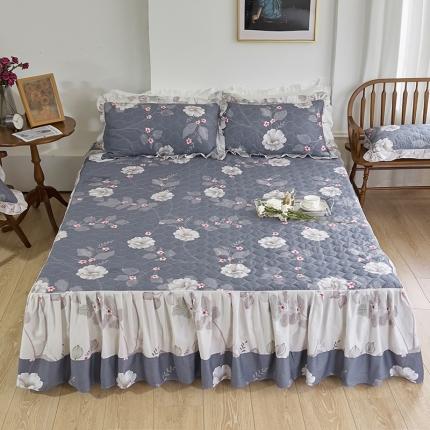 91家纺网 家纺一手货源 找家纺 （总）爱妮玖玖 2023新款全棉春暖系列夹棉床裙