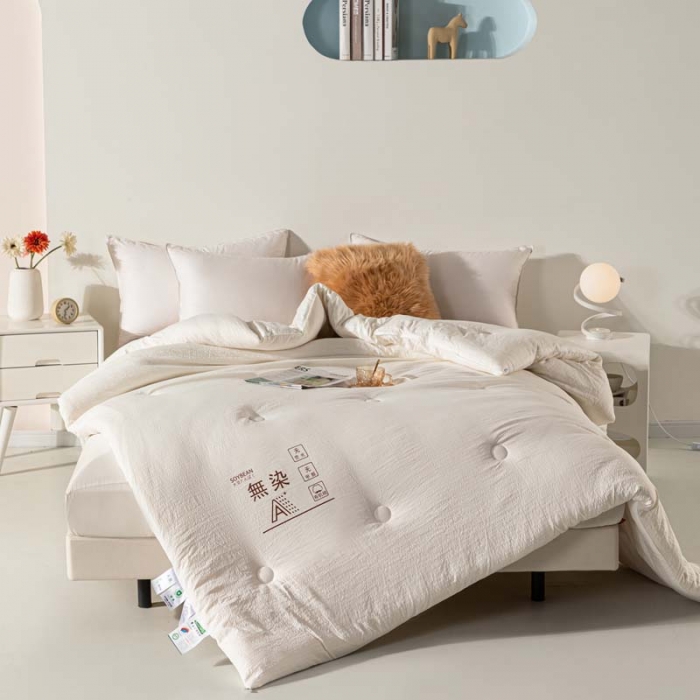 91家纺网 家纺一手货源 找家纺 （总）爱宝被业 2023新款针织棉华夫格被-单被