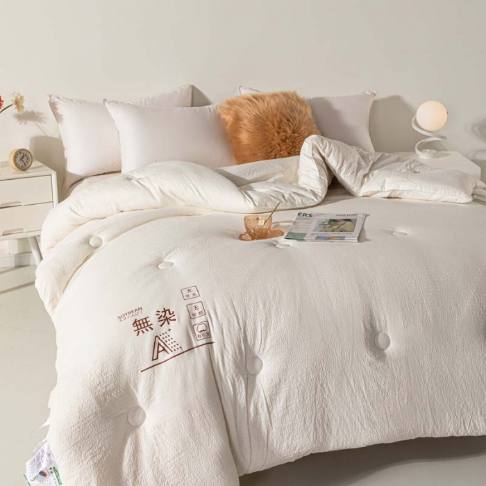 91家纺网 家纺一手货源 找家纺 （总）爱宝被业 2023新款针织棉华夫格被-单被