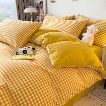 91家纺网 家纺一手货源 找家纺 （总）芃成 2023新款全棉水洗棉四件套