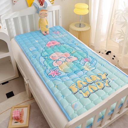 91家纺网 家纺一手货源 找家纺 总八零年代加厚保暖婴儿绒床垫幼儿园午睡垫大版卡通爬爬垫飘窗垫多功能地垫