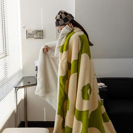 91家纺网 家纺一手货源 找家纺 (总) 安莱生活 2023新品专版锦芙绒太阳花毛毯