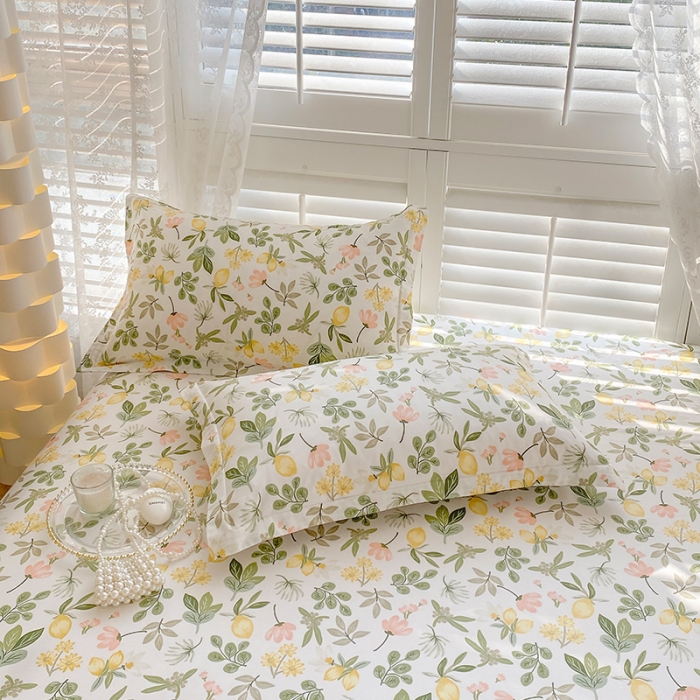 91家纺网 家纺一手货源 找家纺 2023新款全棉枕套（与已发布直角床单同款） 芭提雅【AB版床单共用枕套图】