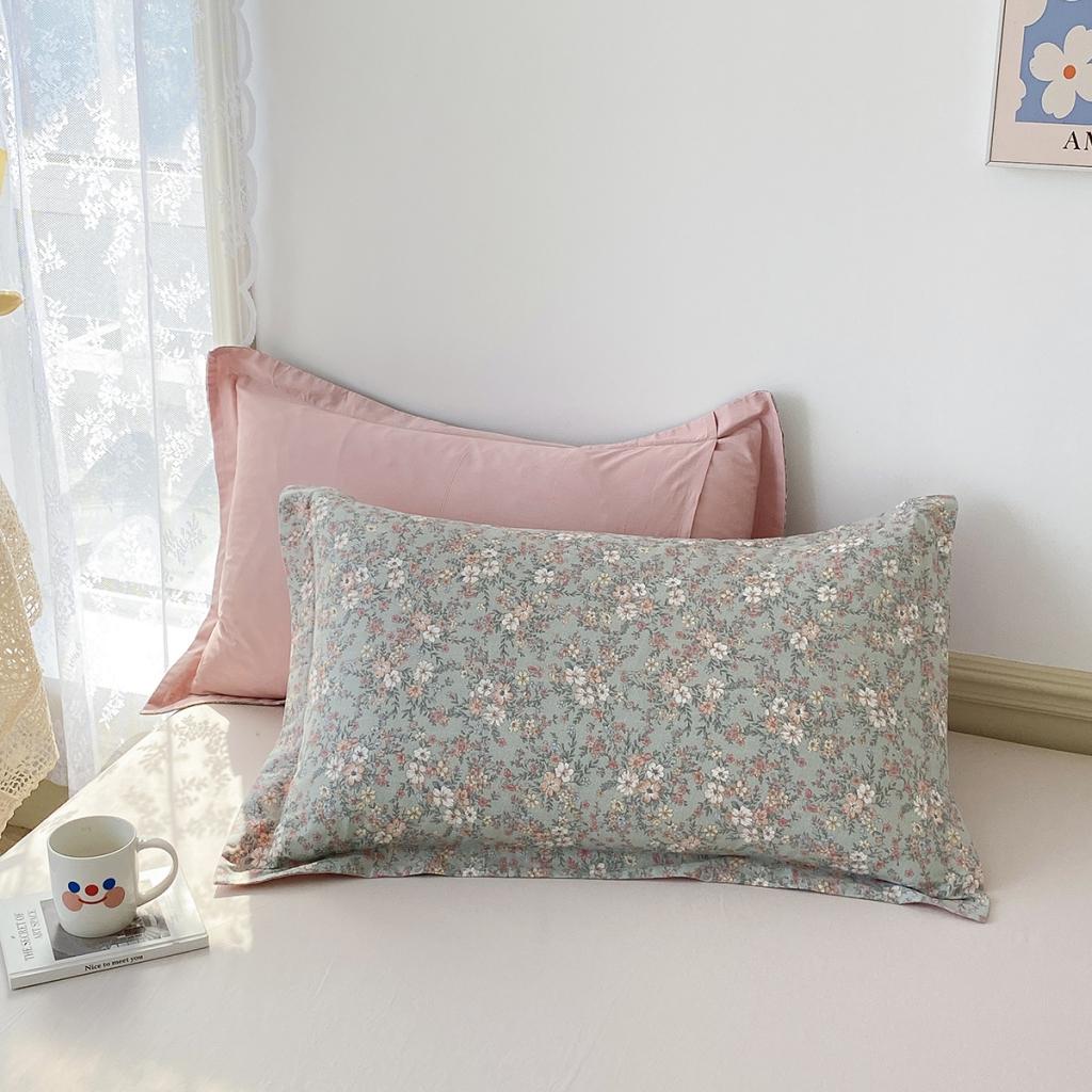 91家纺网 家纺一手货源 找家纺 2023新款全棉枕套（与已发布直角床单同款） 觅彩