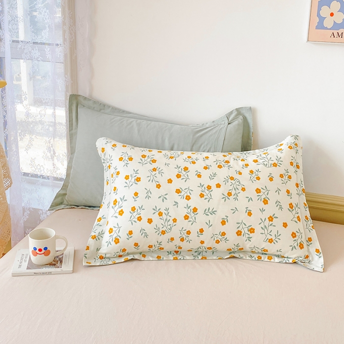 91家纺网 家纺一手货源 找家纺 2023新款全棉枕套（与已发布直角床单同款） 昔可