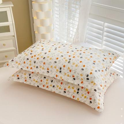 2023新款全棉枕套（与已发布直角床单同款） 叶素