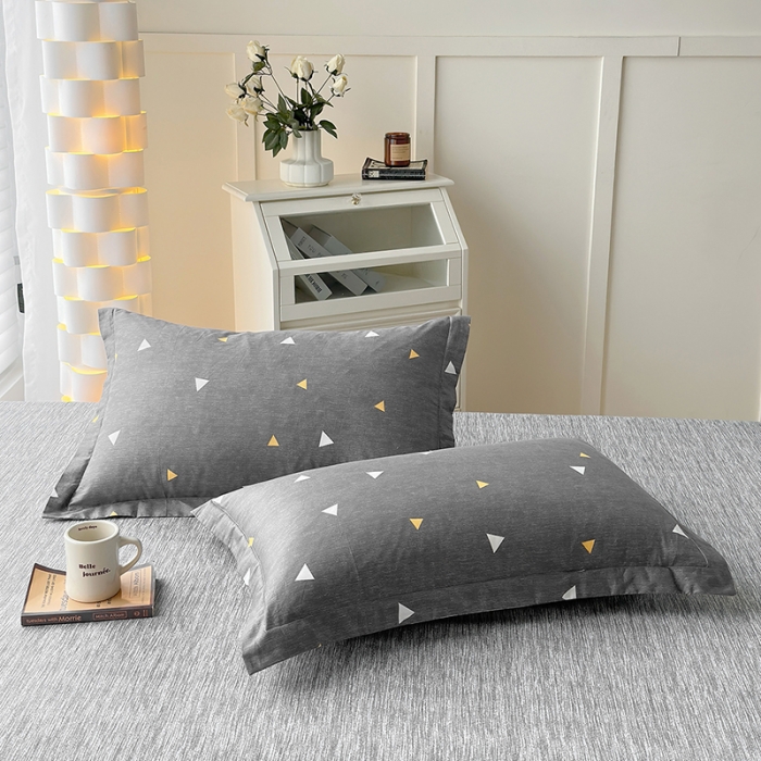 91家纺网 家纺一手货源 找家纺 2023新款全棉枕套（与已发布直角床单同款） 星光