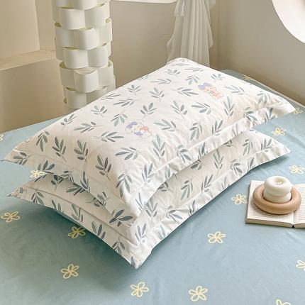 2023新款全棉枕套（与已发布直角床单同款） 花花熊【AB版床单共用枕套图】