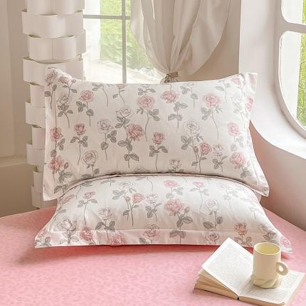 2023新款全棉枕套（与已发布直角床单同款） 香榭微澜【B版床单用A版枕套图】