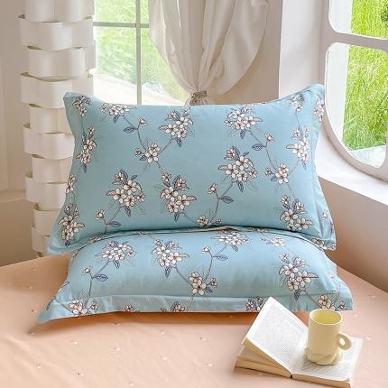 2023新款全棉枕套（与已发布直角床单同款） 绽放情韵